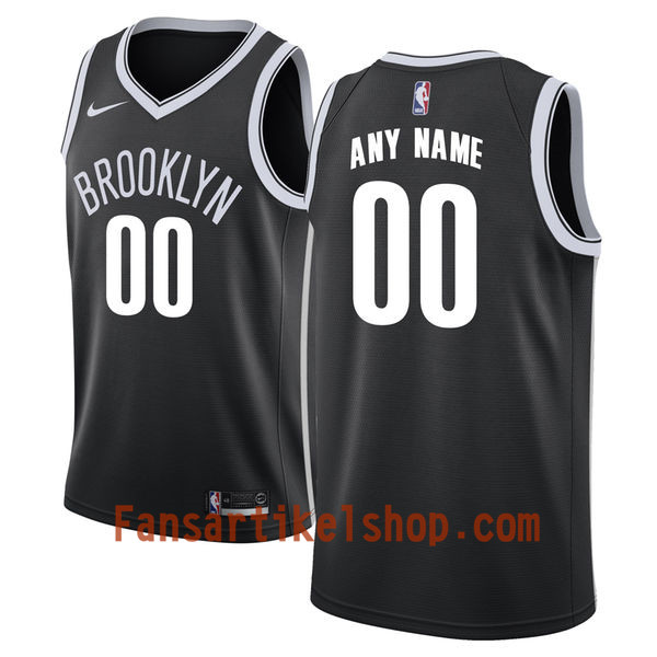 NBA Brooklyn Nets Trikot Benutzerdefinierte Nike 2017-18 Schwarz Swingman - Herren NBA Brooklyn Nets Trikot Benutzerdefinierte Nike 2017-18 Schwarz Swingman - Herren
